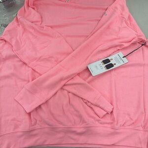 ALO Yoga Macaron Pink Soho Pullover